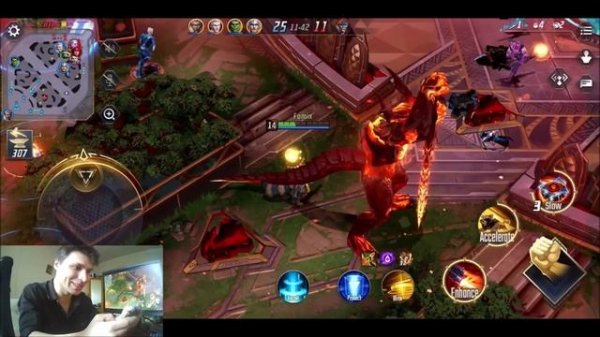 MOBA по вселенной Марвел от NetEase - MARVEL Super War (Android Ios)