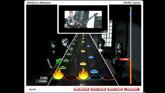 Destiny por Galneryus (Hard) / Guitar Hero смотреть онлайн