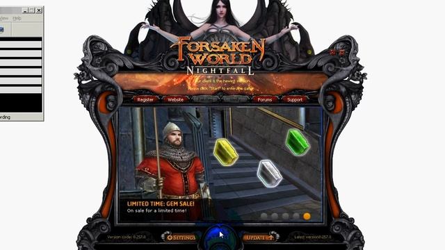 Forsaken World wierd starting error смотреть онлайн