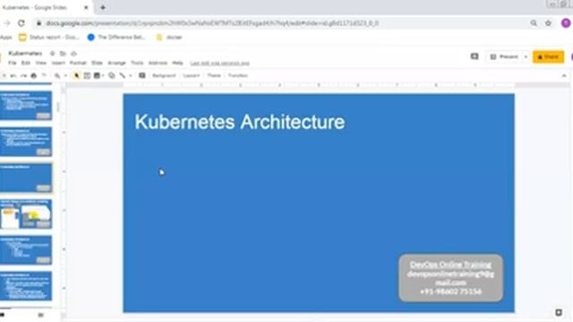 Kubernetes Architecture смотреть онлайн