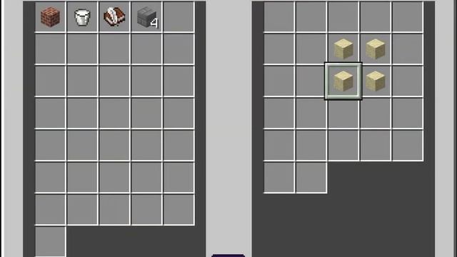 Как скрафтить булыжник, Замшелый булыжник, каменный кирпич, красный кирпич, песчаник гладкий песчан смотреть онлайн