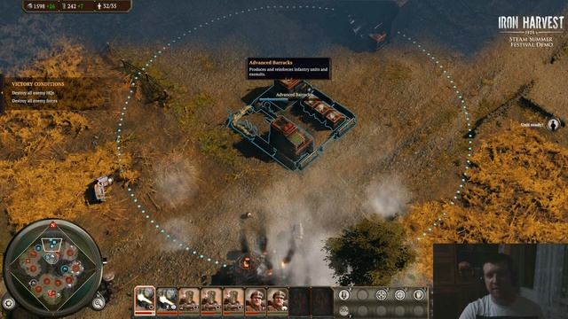 Iron Harvest (Demo) - Альтернативные 1920-е с консервными банками на ножках смотреть онлайн