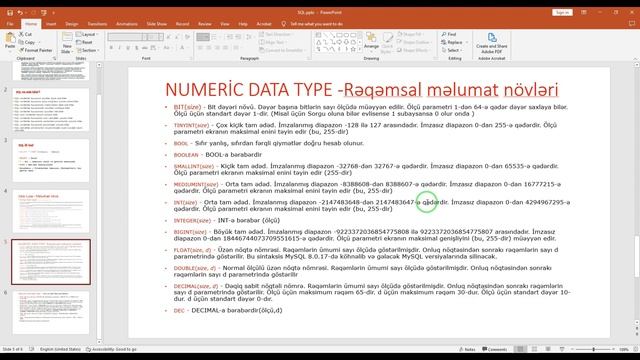SQL lesson (Dərs) Create databse,table, (Part 1) смотреть онлайн