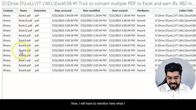 #1 Trick to convert multiple PDF to Excel and earn Rs. 34000 per month ? смотреть онлайн