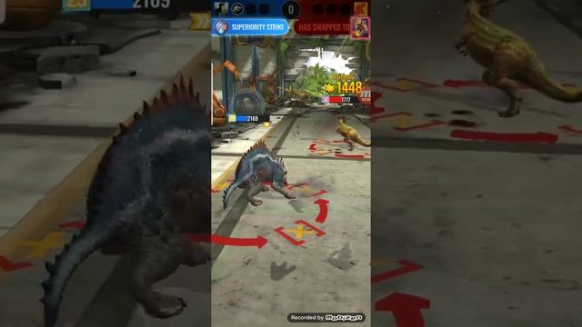 THYLACOTATOR vs. DRACO (SUPER BOOSTED) SWAP MIND GAMES (Jurassic World Alive) смотреть онлайн