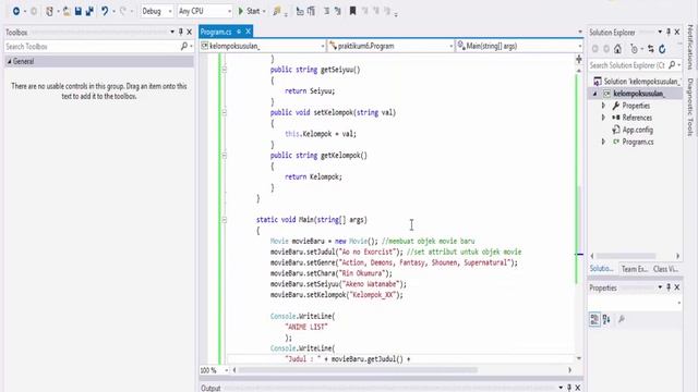 UDT , Setter dan Getter pada C# смотреть онлайн