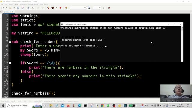 Perl Programming Regex - Number Methods 2023 смотреть онлайн