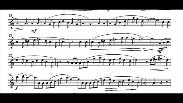 Henghel Gualdi "Ninna Nanna" Clarinet Score смотреть онлайн