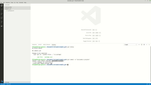 Git - Como salvar um snapshot no repositório .git смотреть онлайн