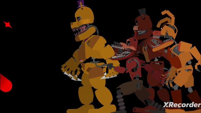 karanlık vs fnaf 4 (stick nodes pro смотреть онлайн