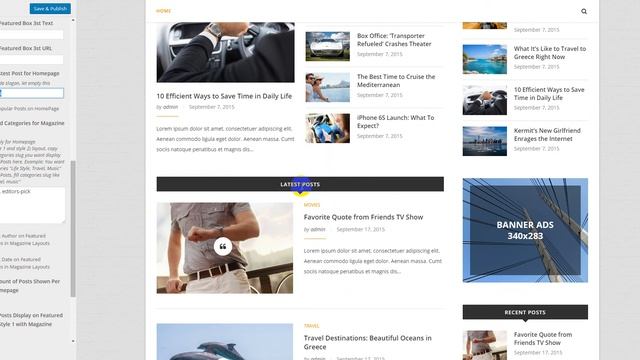 Soledad theme - How to config homepage magazine layout? смотреть онлайн