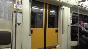 Поездка на метро в Казани. Северный Вокзал - Горки.