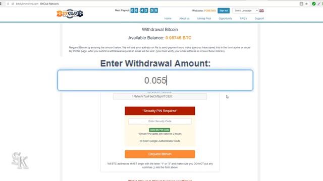 Вывод Биткоинов смотреть онлайн