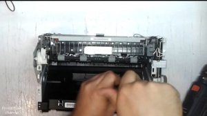 Принтер "печатает" чистый лист (пустой), после того как упал, на примере Samsung ML-1661