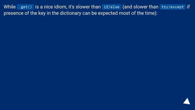Dictionaries and default values смотреть онлайн
