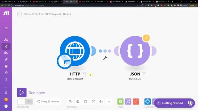 How To Parse JSON from HTTP request (Basic) смотреть онлайн