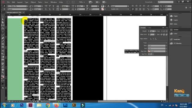 Cara Membuat Layout Majalah dengan Adobe Indesign (1) смотреть онлайн