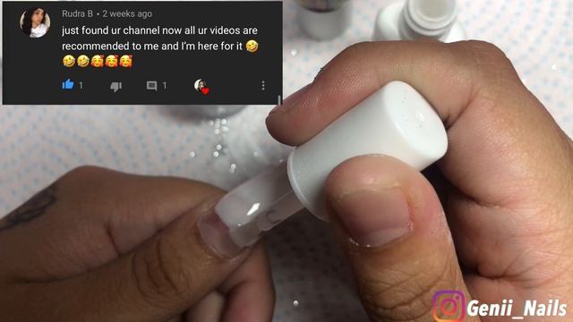 DIP POWDER NAILS AT HOME USING FULL COVER NAIL TIPS| EASY DIP POWDER NAILS TUTORIAL|GERSHION DIP KI смотреть онлайн