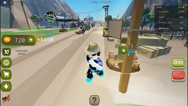 Построил базу армия нубов в Роблоксе Battlefield Tycoon Roblox смотреть онлайн