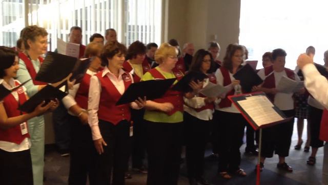 Marge Mosier's Retirement choir song 1.MOV смотреть онлайн