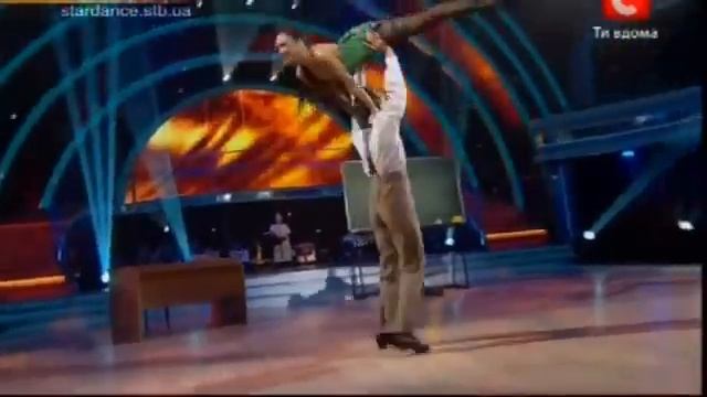 Танцы со звездами.Борис Барский и Инна. 2 эфир.flv смотреть онлайн