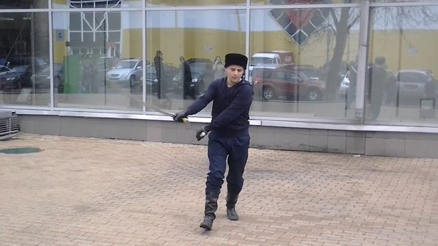 Клинок 2016. Выступление с шашками. смотреть онлайн