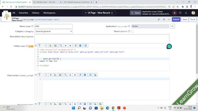Day7 | ServiceNow Scripting - Jelly Script - UI Pages - UI Macros | Learn From Functional Consultan смотреть онлайн