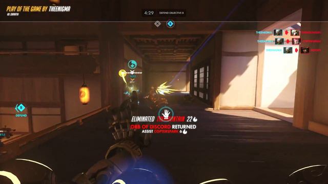 [Overwatch] 100% No aim just spam Zen смотреть онлайн