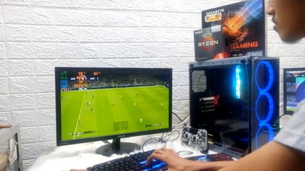 AMD Ryzen 5 5600 G   New Unboxing  Tes Pes 2021   Fps Game Online  benchmark processor