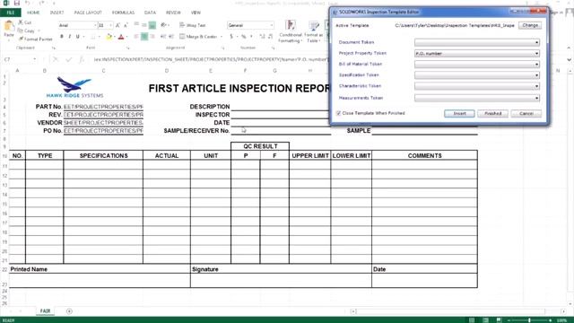 SOLIDWORKS Inspection - Creating a Custom Report Template [Pt. 1] смотреть онлайн