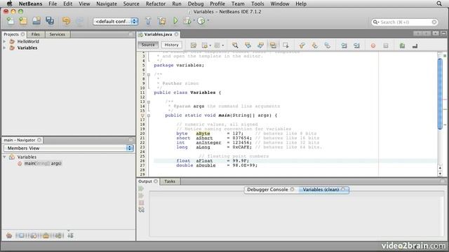 Chapter 2.2 Variables, Declarations, Names, and Coding Conventions смотреть онлайн