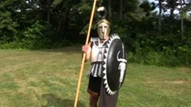 Milchiean Hoplite demonstration at Lisbon Wisconsin in 2013 смотреть онлайн
