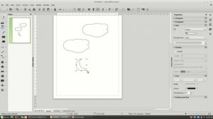 LibreOffice Draw - Clouds drawing