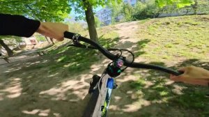 Быстро катаюсь Один по городу на Мтб  #9