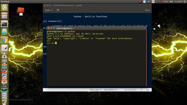 Python - Check Whether the Unicode String is only of Numerics смотреть онлайн