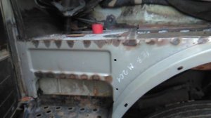 Кузовной ремонт кабины Маз 53371 . Часть 2 .