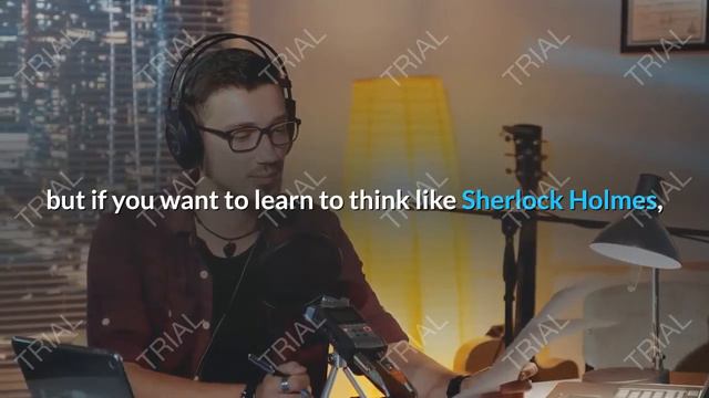 Simple steps make you think like "Sherlock Holmes", the smartest detective in the world смотреть онлайн