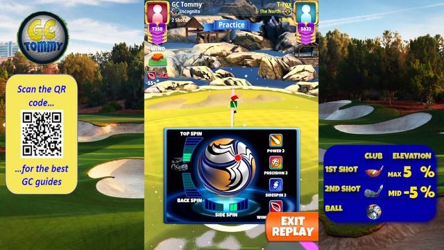 Master, QR Hole 5 - Par 4, EAGLE - Winter Springs Tournament, *Golf Clash Guide* смотреть онлайн