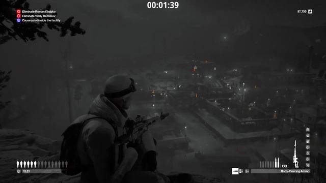 HITMAN 2 Siberia Sniper Silent Assassin in 2:47 minutes speedrun смотреть онлайн