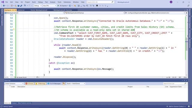 Connecting Oracle Autonomous Database to Azure Web Apps смотреть онлайн