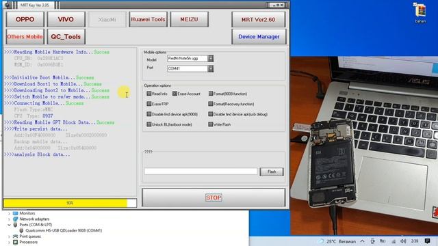 Cara Unlock Micloud Redmi Note 5a Prime UGG MDT6S distributor Clean No Relock via Mrt Key смотреть онлайн