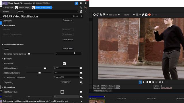 Lock-ON Stabilization Tracking Effect in VEGAS PRO 21 | Tutorial смотреть онлайн