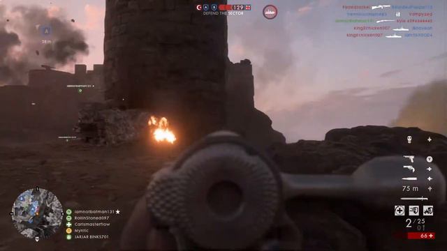 Battlefield 1: Arisaka DESTRUCTION! 111 Kill Gameplay(Turning Tides DLC) смотреть онлайн