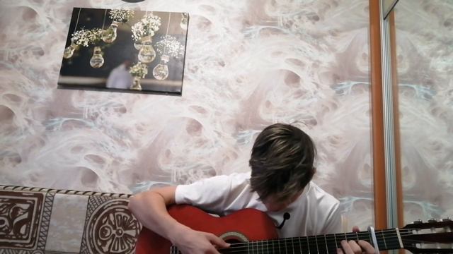Каверы на гитаре с новым микрофоном. Токийский гуль,... | fingerstyle смотреть онлайн