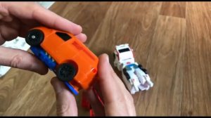 Мини трансформер робот Магма 5 Тобот Magma 5 Mini 5 в 1 пять машинок
