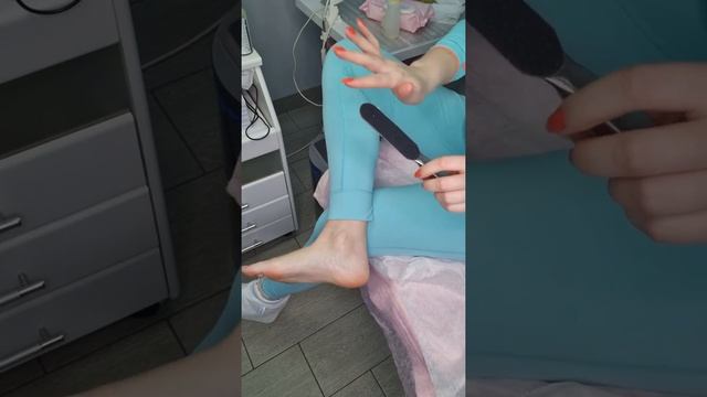 Педикюр самой себе