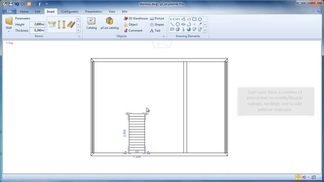12th Video tutorial pCon.planner 6.4 - Room elements смотреть онлайн