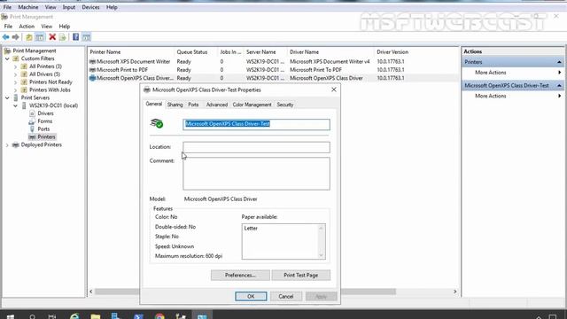 40. How to Install and Configure Printer Pooling in Windows Server 2019 смотреть онлайн