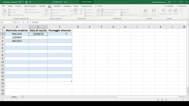 EXCEL tutorial 12: Convalida dei dati in Excel смотреть онлайн