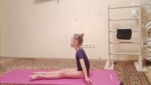 тренировка по художественной гимнастике дома продвинутый уровень #гимнастика